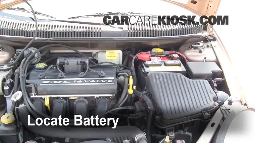 2001 Dodge Neon 2.0L 4 Cyl. Battery Jumpstart
